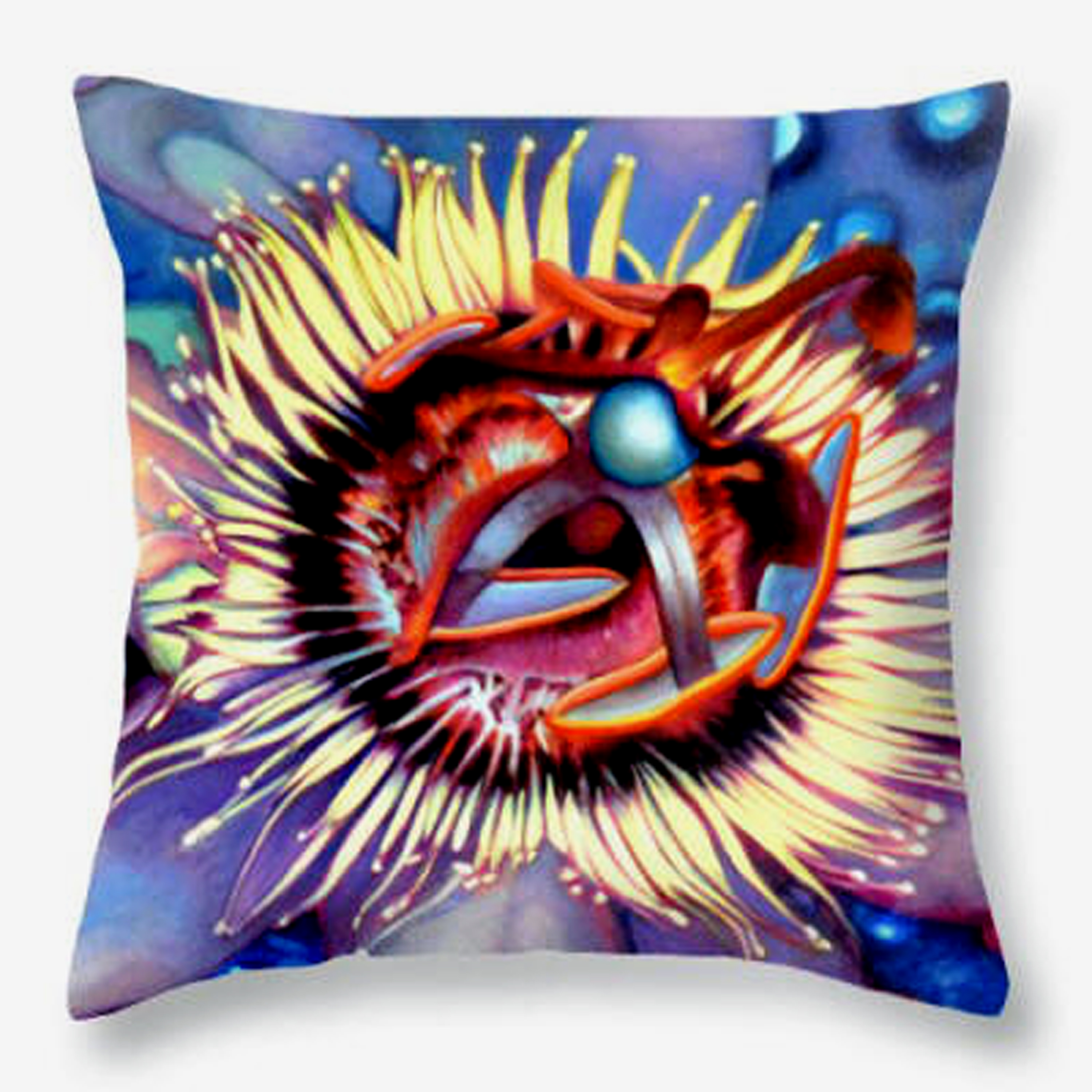 Passion Flower Pillow